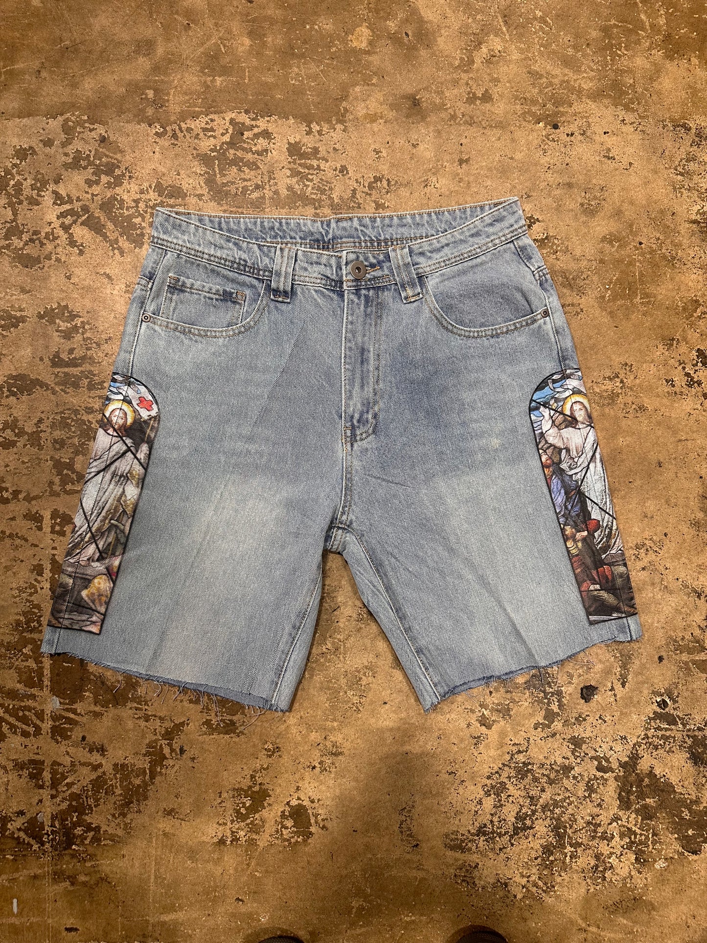 “Pray For Riches” Jorts