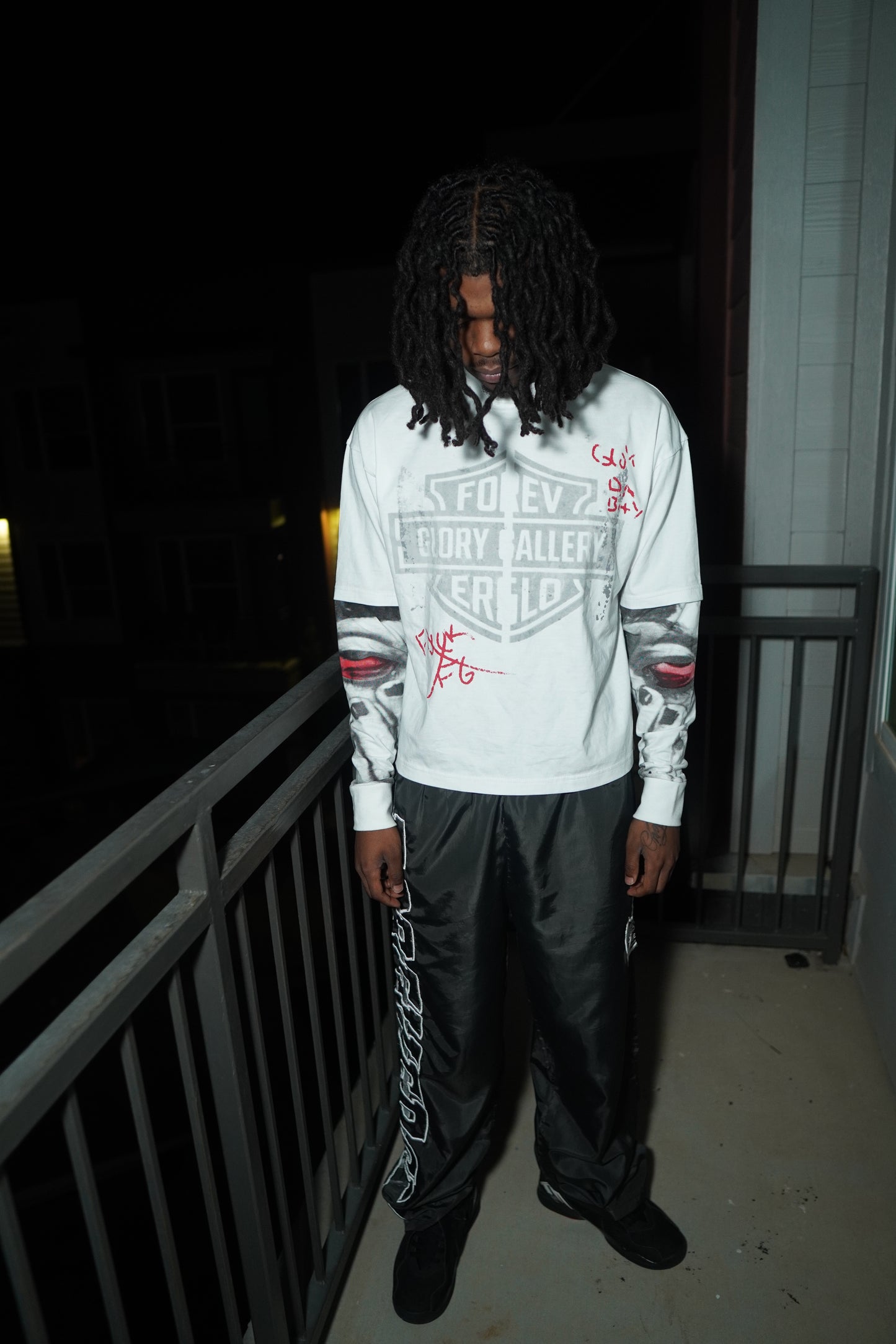 “F*ck Misery” Double Layered Tee