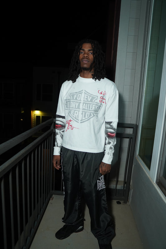 “F*ck Misery” Double Layered Tee